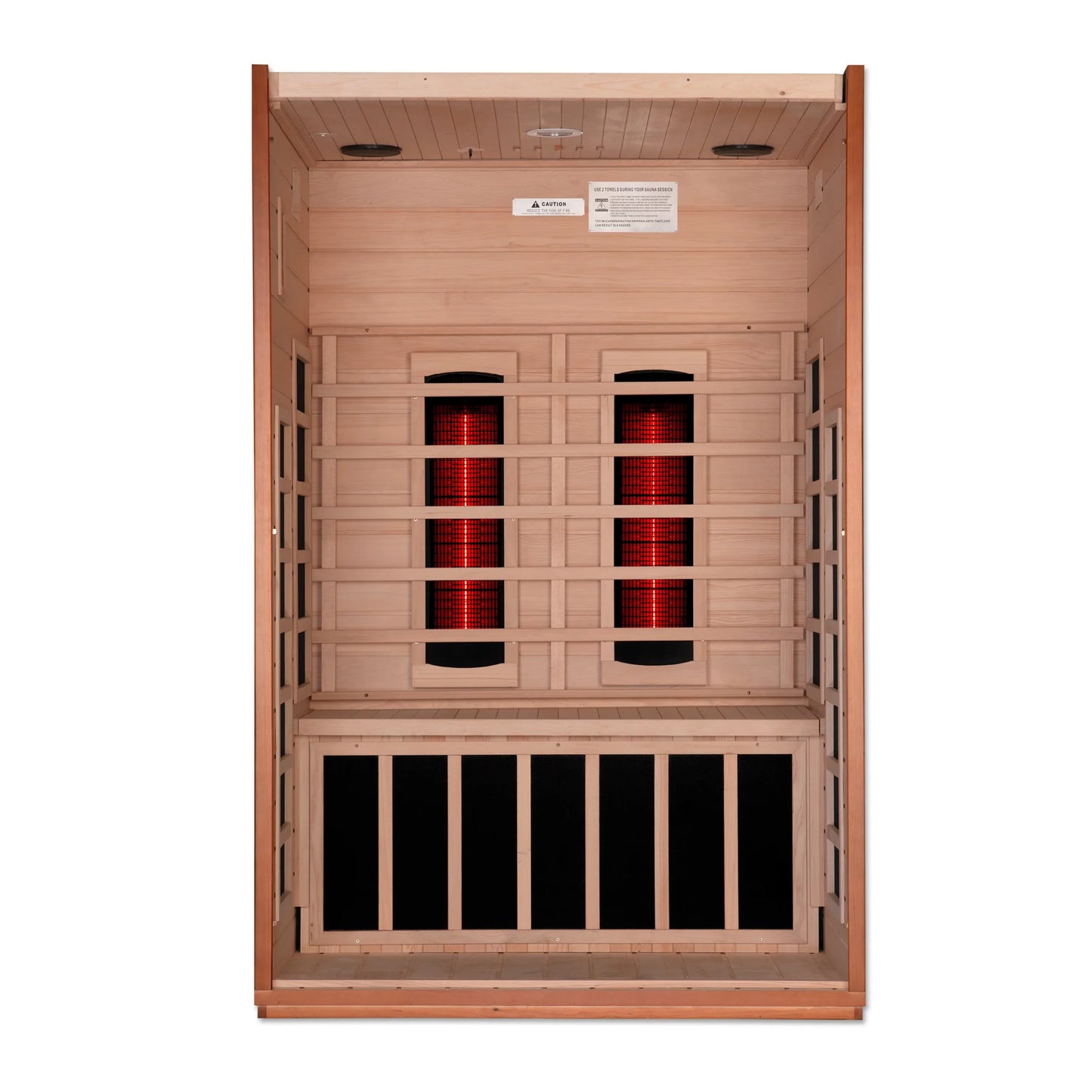 Dynamic Cardoba 2-Person Full Spectrum Near Zero EMF (Under 2MG) Infrared Sauna