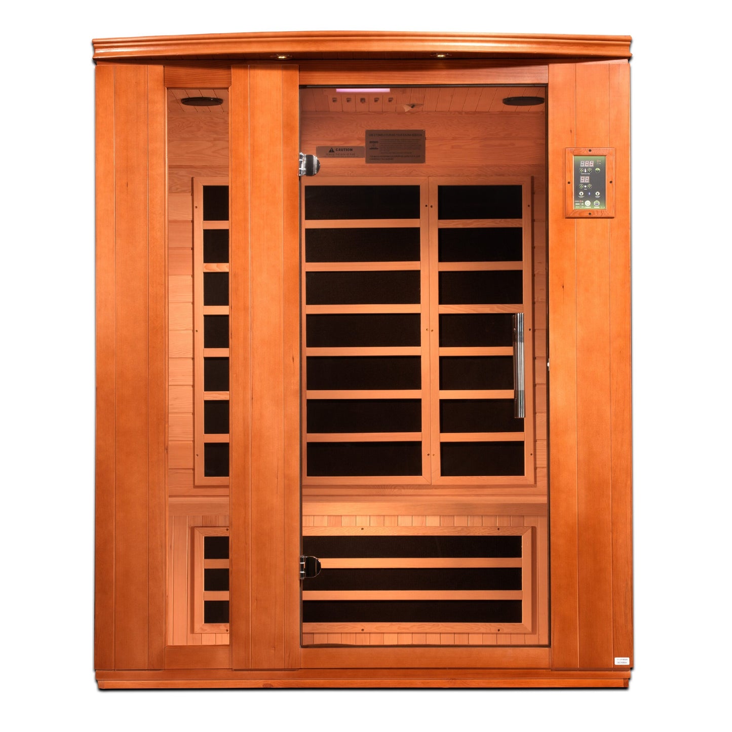Dynamic Lugano 3-Person Low EMF (Under 8MG) FAR Infrared Sauna