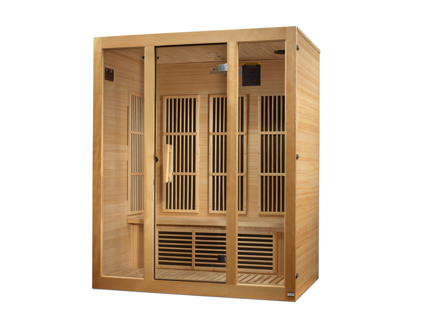 Maxxus Bellevue 3-Person Low EMF (Under 8MG) FAR Infrared Sauna