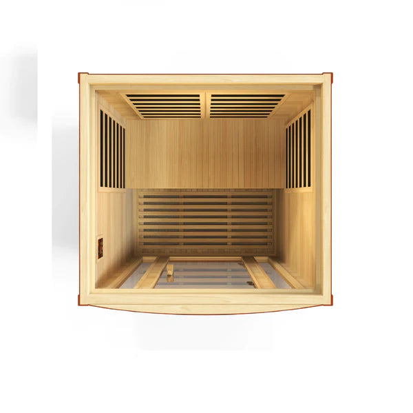 Dynamic San Marino 2-Person Low EMF (Under 8MG) FAR Infrared Sauna