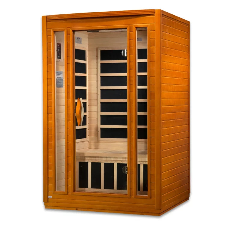 Dynamic San Marino 2-Person Low EMF (Under 8MG) FAR Infrared Sauna