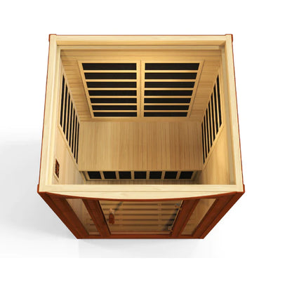 Dynamic San Marino 2-Person Low EMF (Under 8MG) FAR Infrared Sauna