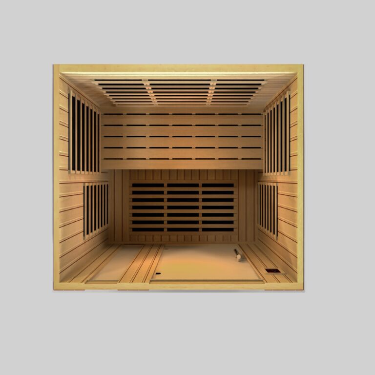 Dynamic Lugano 3-Person Ultra Low EMF (Under 3MG) FAR Infrared Sauna