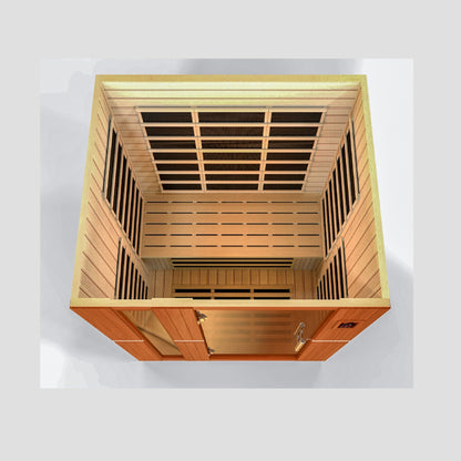 Dynamic Lugano 3-Person Ultra Low EMF (Under 3MG) FAR Infrared Sauna