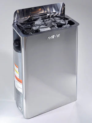 Golden Designs 3-Person Hybrid Indoor Sauna - Full Spectrum and Harvia Traditional Stove
