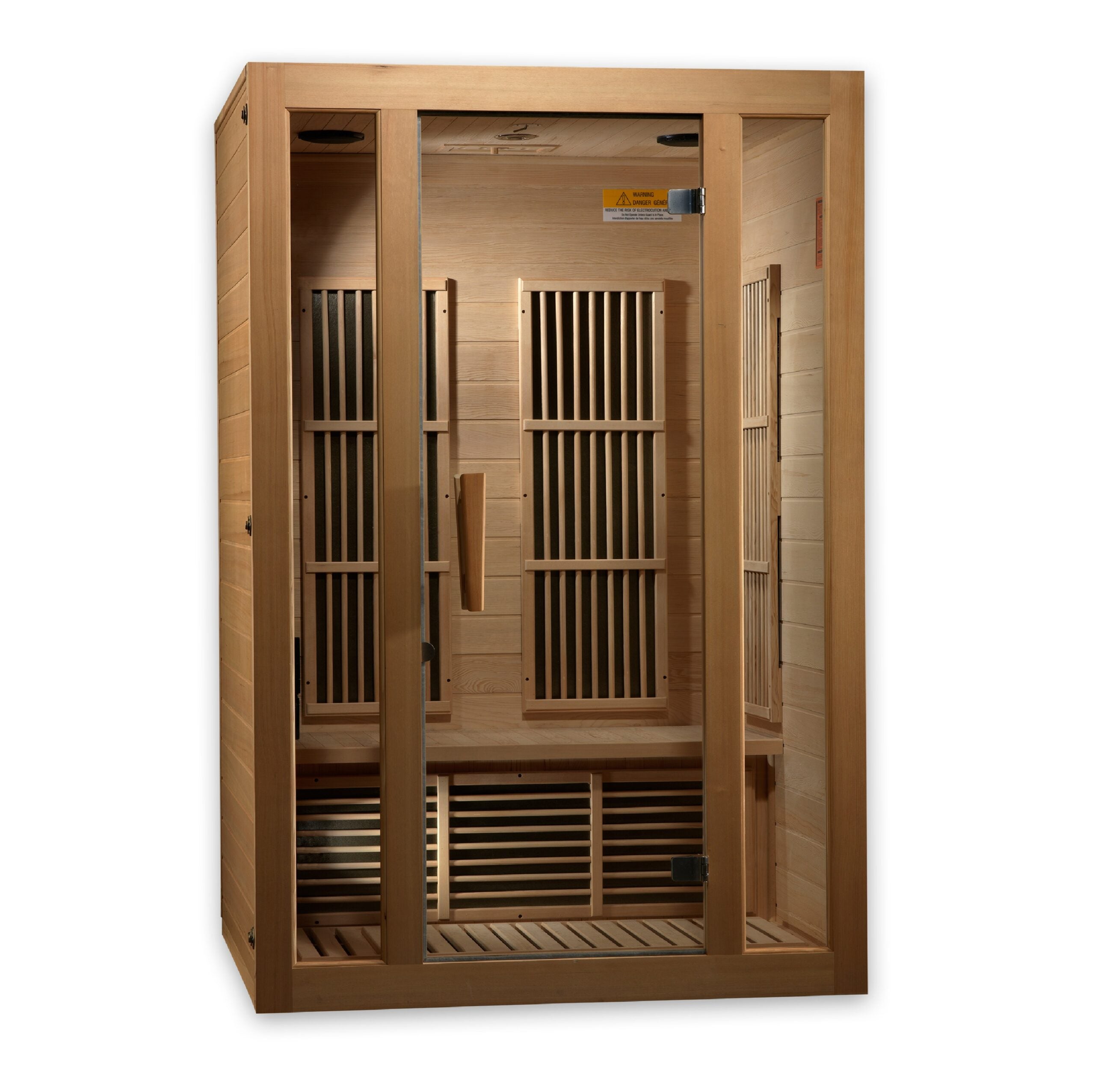 Maxxus Seattle 2-Person Near Zero EMF (Under 2MG) FAR Infrared Sauna