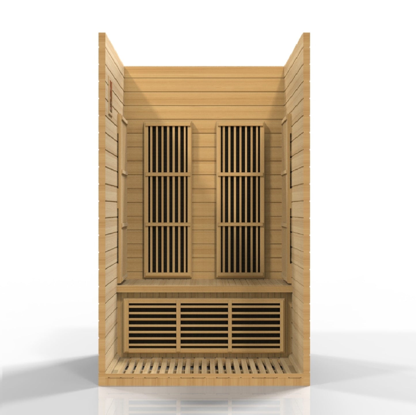 Maxxus Seattle 2-Person Near Zero EMF (Under 2MG) FAR Infrared Sauna