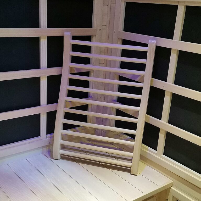 sauna backrest