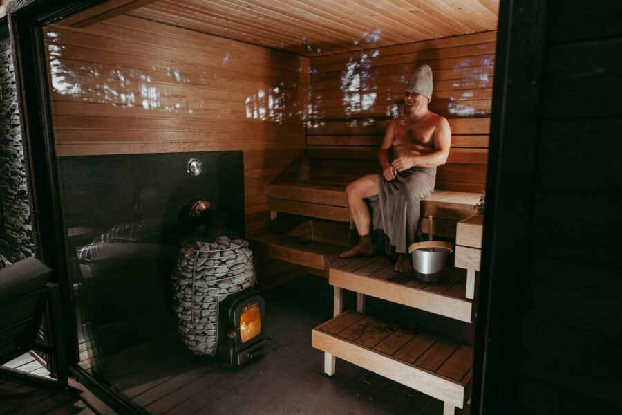 hot rock sauna